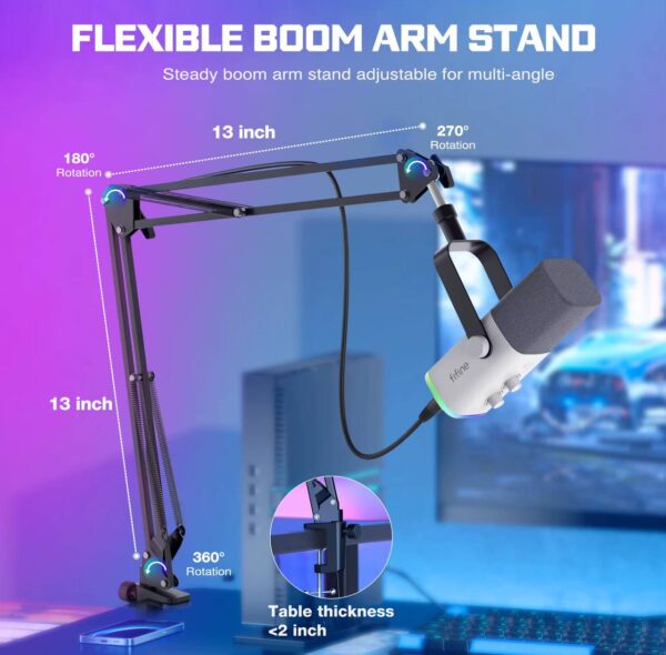 FIFINE AM8T USB/XLR Dynamic Microphone