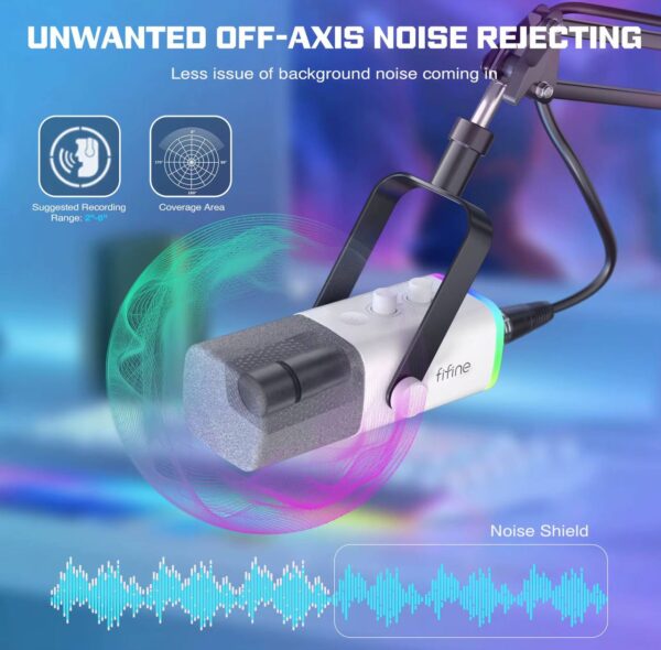 FIFINE AM8T USB/XLR Dynamic Microphone