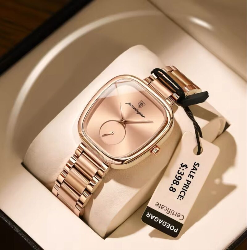 POEDAGAR Luxury Chain Ladies Wristwatch